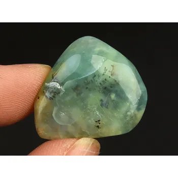 Přírodní kámen Modrý opál s dendrity (Peru) 5,36g