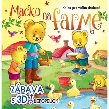 Cizojazyčná kniha Macko na farme