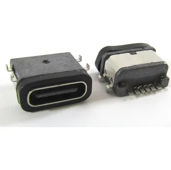 konektor micro USB-C 6p female 09