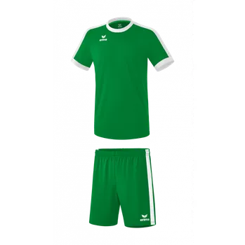 ERIMA RETRO STAR SET - DRES + TRENKY - DĚTSKÝ - Zelená, Bílá - velikost 140