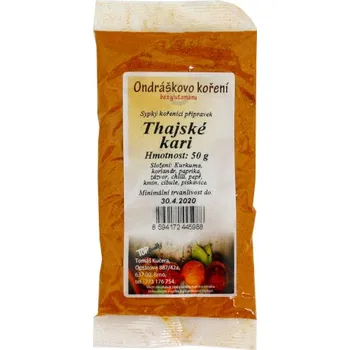 Koření Ondráškovo koření Thajské kari 50 g