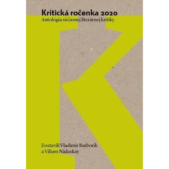Cizojazyčná kniha Kritická ročenka 2020 - Vladimír Barborík
