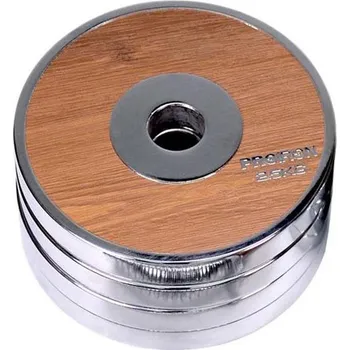 Kotouč PROIRON Walnut Dumbbell Plate 2,5 kg