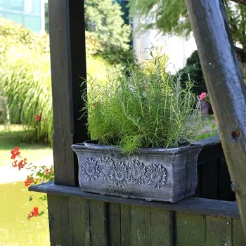 Květináč Roto květináč PLANIKA S - šedá