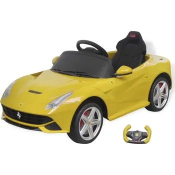 Dětské elektrovozidlo vidaXL Ferrari F12 žluté