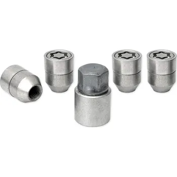 Šroubek na kolo Pojistné bezpečnostní matice M12x1,25 kužel, zavřená, klíč 21 mm, SICUSTAR EN215S21