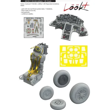 Plastikový model Eduard 1/48 F-104 ASA LööKplus (KINETIC)