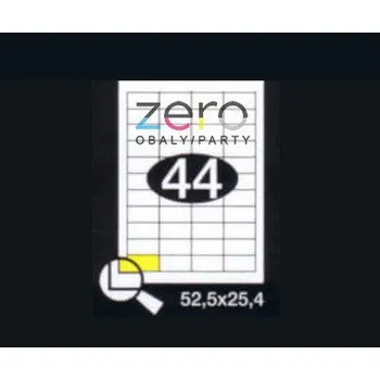 Etiketovací kleště Etikety laserové SMART 52,5 x 25,4 mm (4400 etiket) - bílé