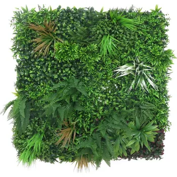 umělá květina Umělá živá zelená stěna VEGETACE TOP, 100 x 100cm