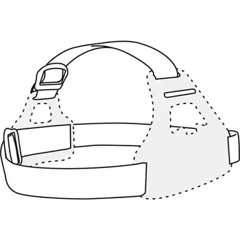 Čelovka Petzl hlavový pásek pro čelovky Duo Ultra