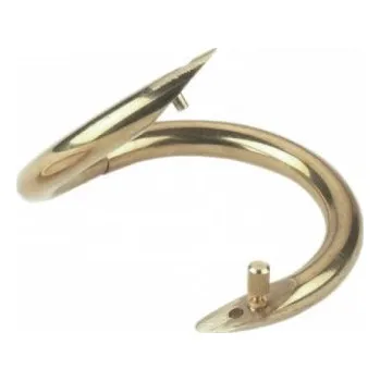 Chov hospodářského zvířete Kroužek nosní otočný 59 mm, mosazný