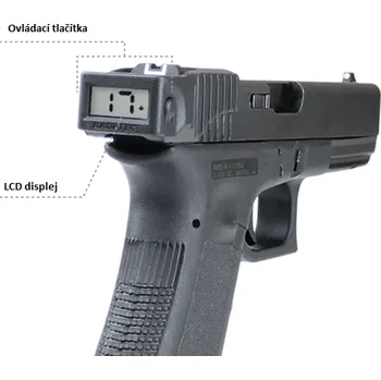 Recenze RADE Tecnologias S.L. Radetec počítadlo výstřelů Glock