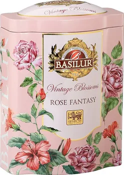 Čaj BASILUR Vintage Blossoms Rose Fantasy plech 100 g