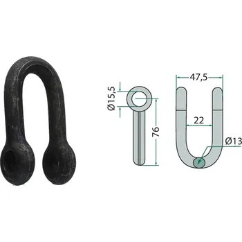 Pilový řetěz Článek řetězu pro Bomford, 0951801