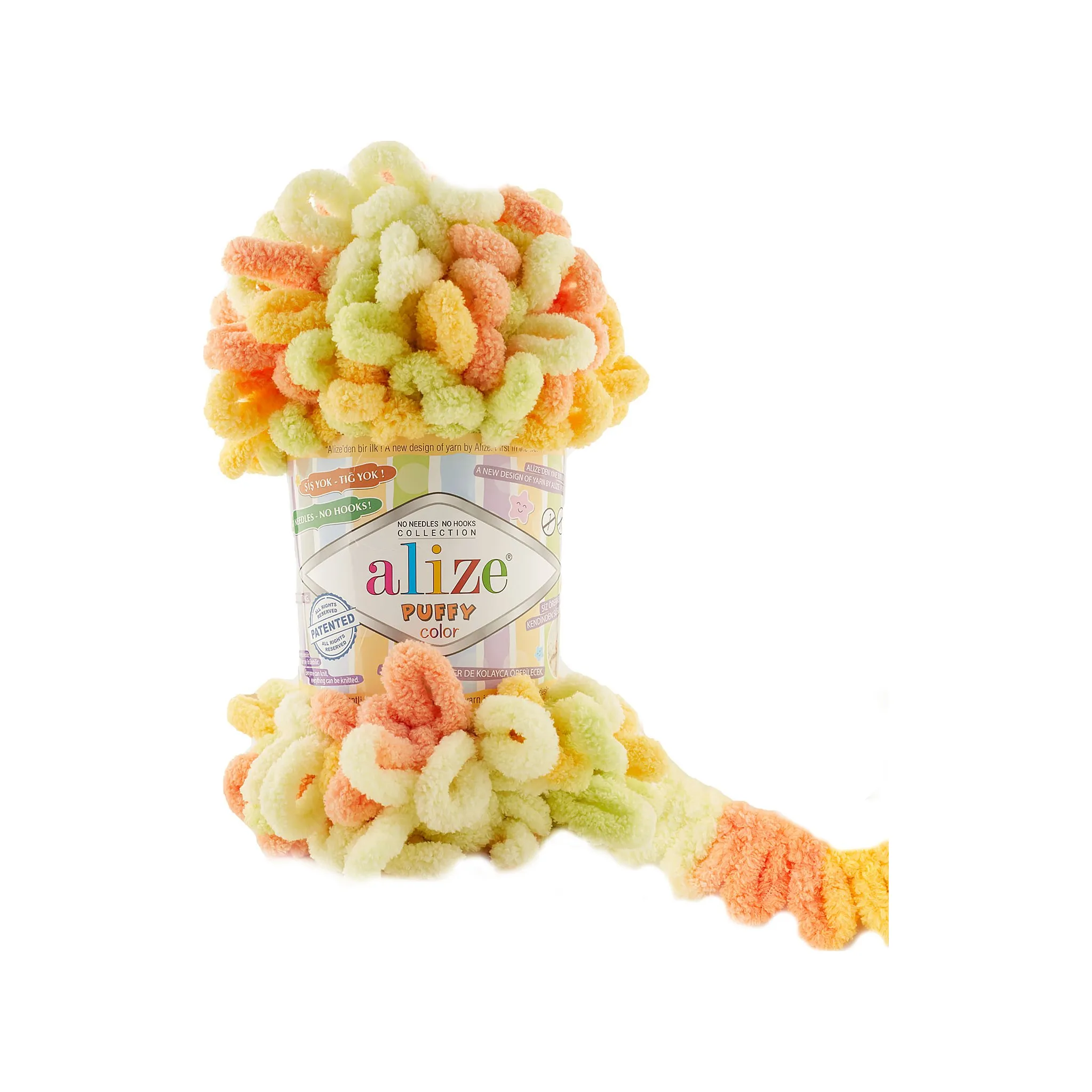 Fotografie 1 - Příze Alize Puffy Color 6313