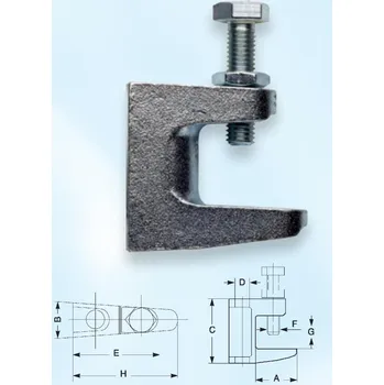 Truhlářská svěrka Svěrka TKL litinová, zvolte variantu TKL-M12