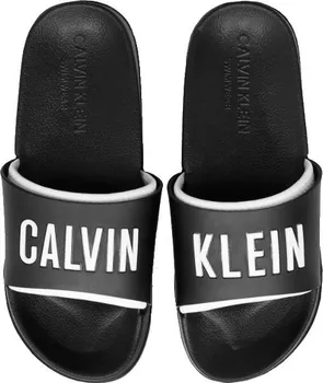 Dámské pantofle Calvin Klein Intense Power KW0KW01372-BEH černé