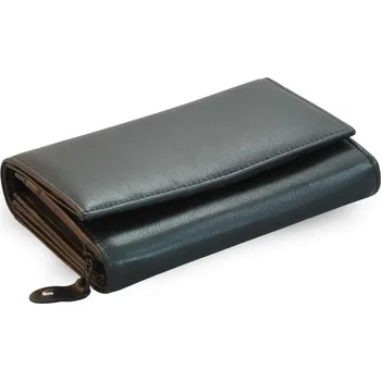 Peněženka Černá dámská kožená peněženka Chloen