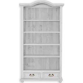 Knihovna Rustikální knihovna WHITE HOME REG05 Barevné provedení: Antická bílá K16 - antická bílá K16