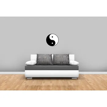 Samolepící dekorace Nabytekmorava Samolepka na zeď JIN a JANG
