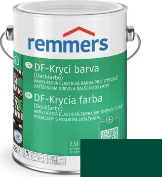 Lak na dřevo Remmers - Deckfarbe 5 l flaschengruen
