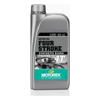 Auto-moto Motorový olej MOTOREX FOUR STROKE 10W 40 balení 1 litr (vhodný pro 4-taktní motory s mokrou spojkou)