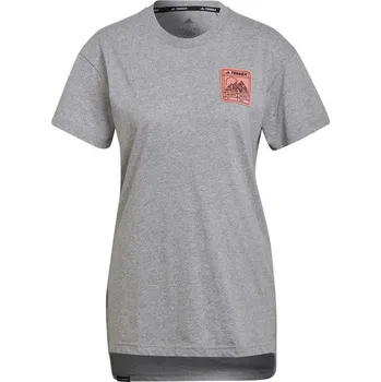 Dámské oblečení Dámské tričko TX Pat Mou TE W H50943 - Adidas M