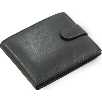 Peněženka Černá pánská kožená peněženka Thomas