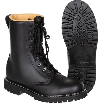 Těžké boty MFH boty BW bojové kožené ČERNÉ vel.46