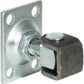 pant Pant pro branku a bránu s regulací, M12, deska 55x75 mm