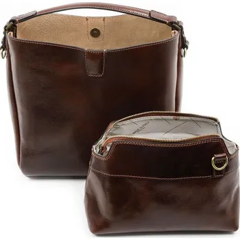 Kabelka Glara Kožená taška přes rameno 2v1 Premium 757249