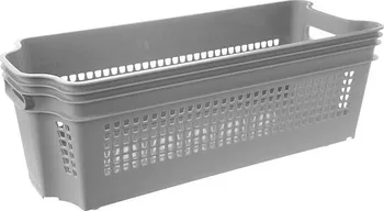 Úložný box Orion Stack 49,5 x 19 x 18 cm šedý
