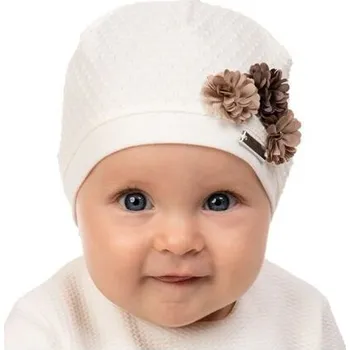 Kojenecká čepice jarní čepička pro miminko holčičku Marika velikost 38