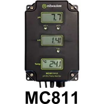 Milwaukee MC811 pH/EC/ Temp Monitor