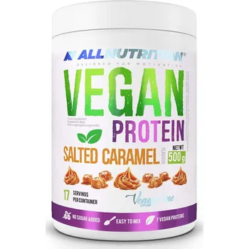 Protein All Nutrition Vegan Protein 500 g slaný karamel