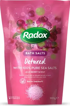 Koupelová sůl Radox Detoxed sůl do koupele 900 g