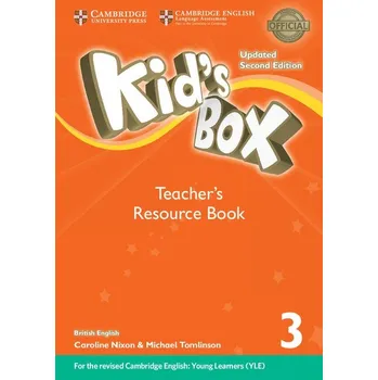 Anglický jazyk Kid´s Box updated second edition 3 Teacher´s Resource Book with Audio Download - Escribano, K, Nixon, C & Tomlinson, M