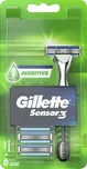 Gillette Sensor3 Sensitive + 6 hlavic
