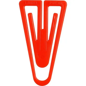 Obálka Spona dopisní plastová, tvar V, 60 mm 1ba/10ks, 624