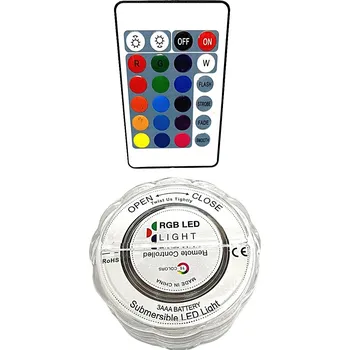 LED páska Svítící LED světlo pod vodní dýmky s dálkovým ovládáním