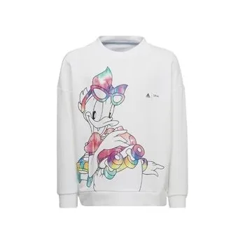 Dívčí mikina adidas Disney Daisy Duck Crew Sweatshirt 116