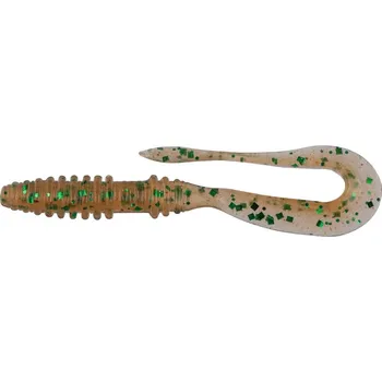 Umělá nástraha 000000089 Keitech Gumová nástraha Keitech Mad Wag Mini 2,5" 6,3cm Peach Green FLK (12ks)