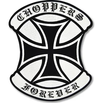 Nášivka Moto nášivka Choppers Forever 17,5 cm x 15 cm