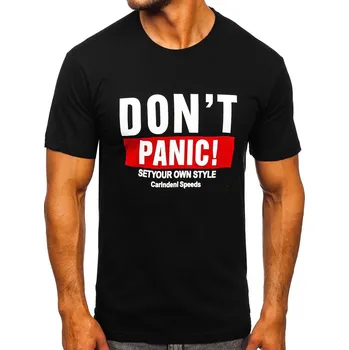 Pánské tričko Černé pánské tričko s potiskem Bolf 10858 - 2XL