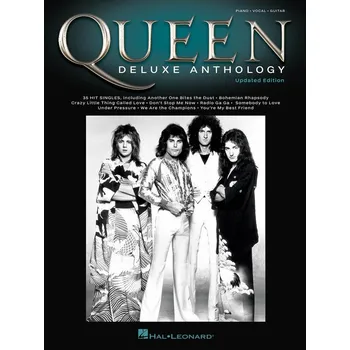 Queen - Deluxe Anthology - Updated Edition noty pro klavr, zpv s akordy pro kytaru 988747