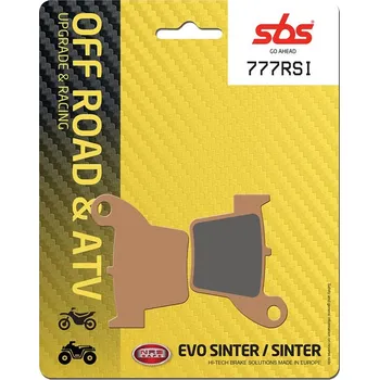 Brzda pro motocykl Brzdové destičky SBS RSI zadní HONDA CRF 150 R rok 07-21