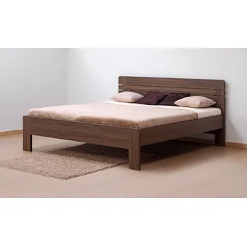 Ložnice BMB Postel ELLA Lux Materiál: Imitace dřeva, Povrchová úprava: rovné rohy, Specifikace: 120x200