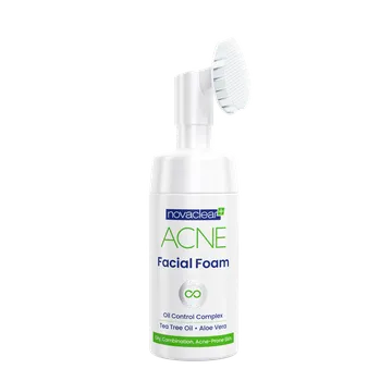 Pleťová emulze Biotter NC ACNE čistící pěna na obličej s kartáčkem 100ml