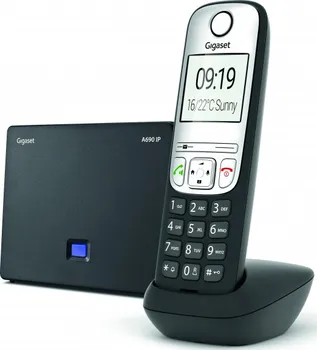 Stolní telefon Gigaset A690IP černý