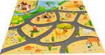 EcoToys Pěnové puzzle safari 9 dílků